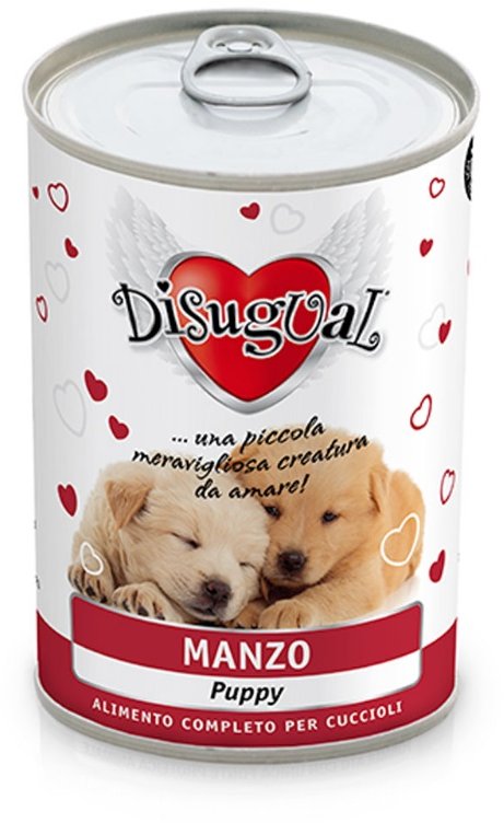 Disugual Dog Mono Puppy Beef konzerva 400g