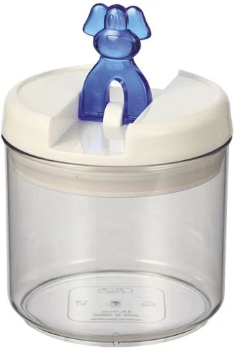 Nobby Flip Dog akrylová dóza na pamlsky pes 0,9 l