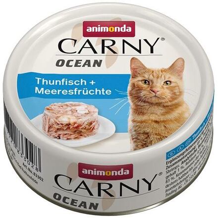 ANIMONDA konzerva CARNY Ocean - tuňák + mořské plody 80 g