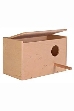 Hnízdící budka pro andulky 21x13x12 cm 1 ks