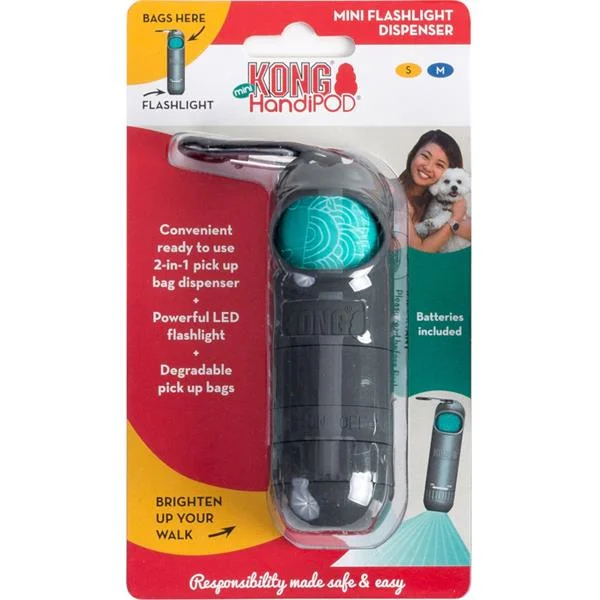 HandiPOD mini zásobník na sáčky + baterka KONG