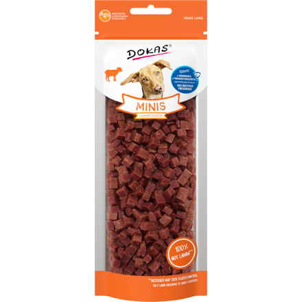 Dokas Minis Kostičky z jehněčího masa 70 g