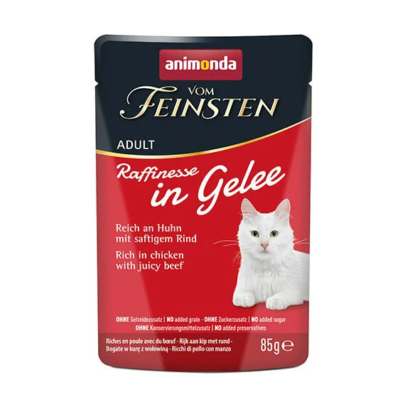 ANIMONDA VF Raffinesse in Jelly - kuře a hovězí 85g