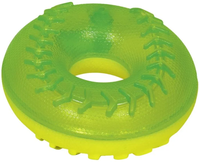 Nobby hračka pro psy TRP kruh zelená 11,5cm