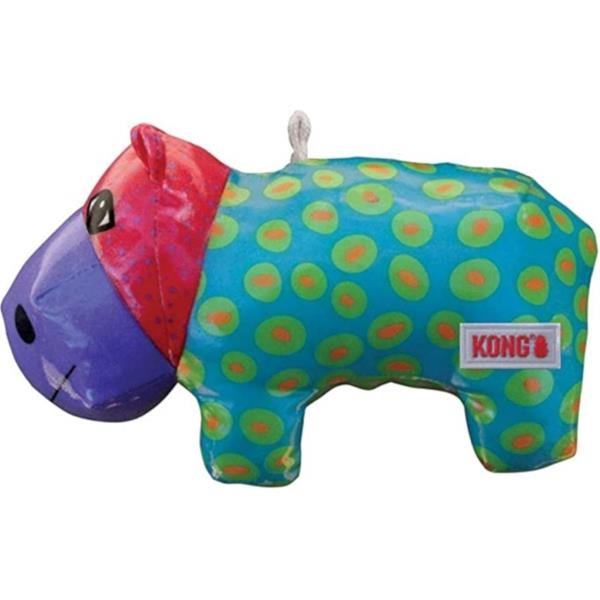 Hračka textil KONG Shieldz Hippo M