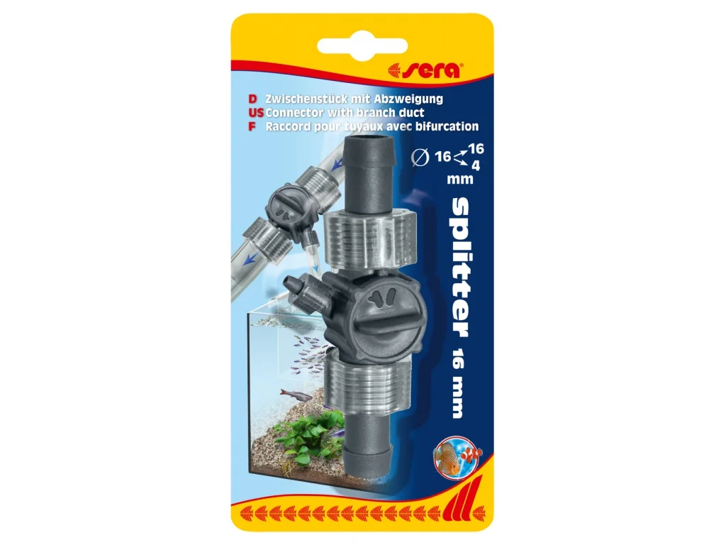 sera GmbH sera spojka hadic s rozbočovačem pro průměry 16/16/4mm