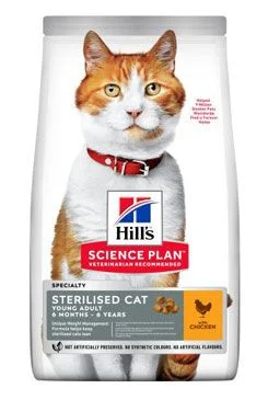 Hill's Fel.SP Adult Sterilised Cat Chicken 3kg