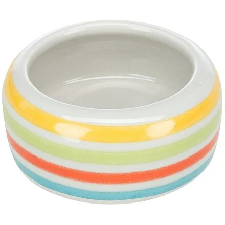 Keramická miska proužkovaná