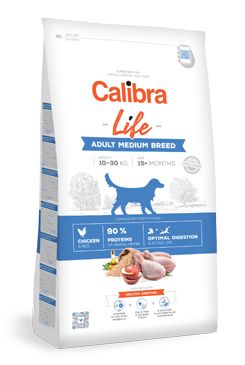 Calibra Dog Life Adult Medium Breed Chicken 2,5 kg