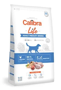 Calibra Dog Life Adult Medium Breed Chicken 2,5 kg