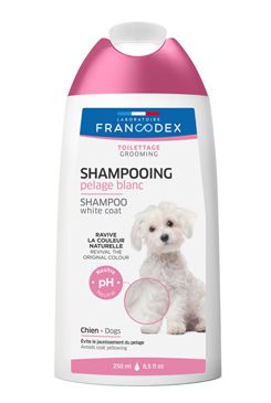 Francodex Šampon bílá srst pes  250ml