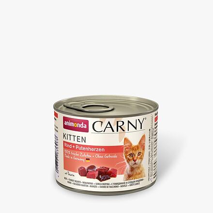 Animonda Carny Cat Kitten Hovězí/Krůta - 200g