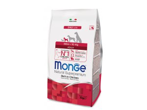 MONGE Dog Mini Adult Kuře , rýže 26/14 3kg