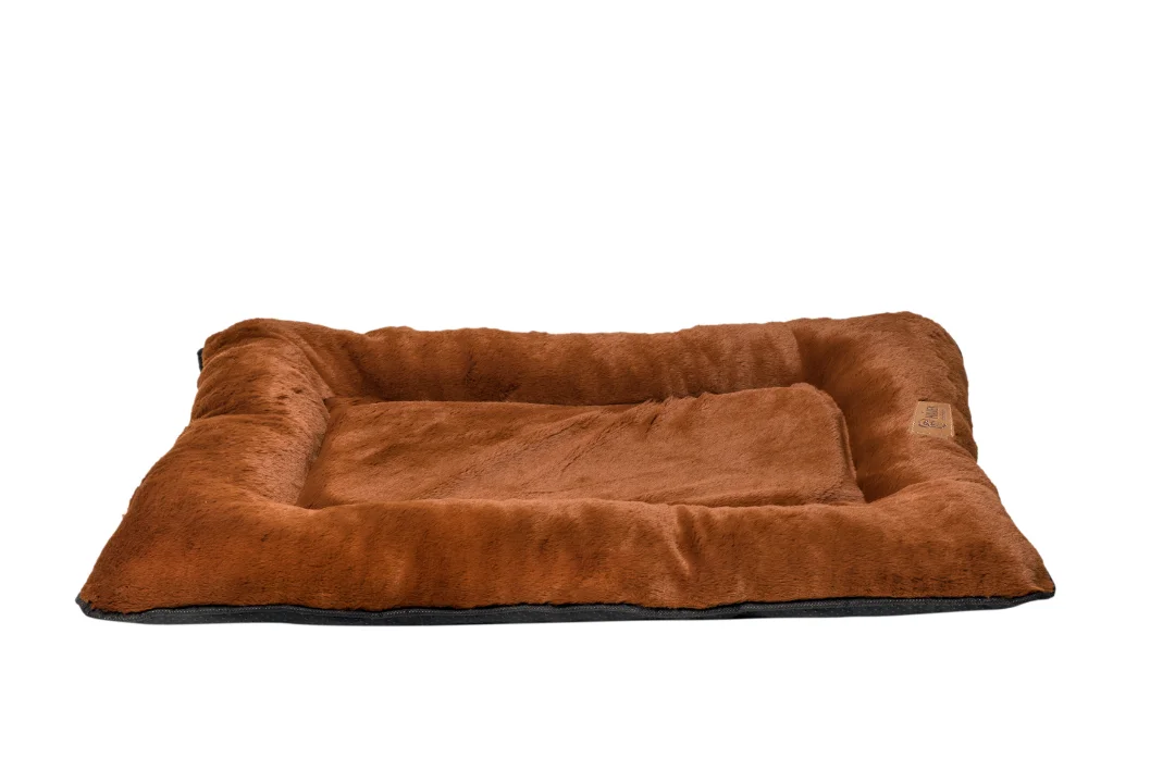 Hájek Pet Fashion HPF Matrace SHORT PLUSH S - VR05 hnědá