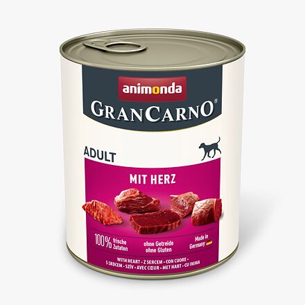 GRANCARNO Adult - se srdcem 800 g