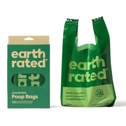 Earth Rated sáčky na psí exkrementy bez vůně s uchy 120ks box 