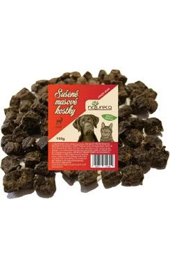 NATURECA pochoutka Masové kostky-Jelen, 100%maso  150g