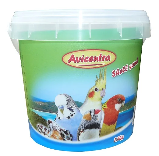 Písek AVICENTRA s drcenými mušlemi 1,5 kg