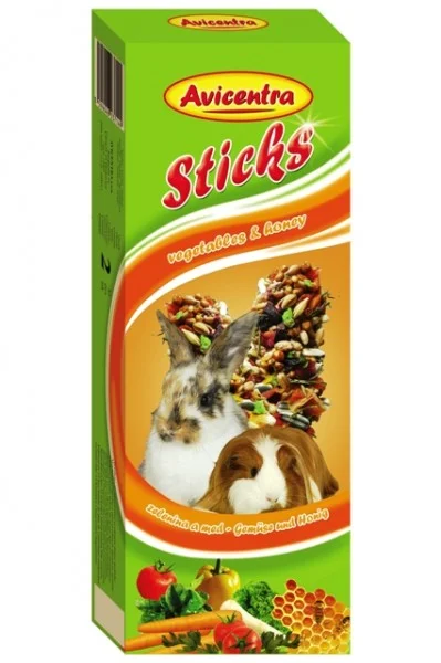 Avicentra tyčinky velký hlodavec - zelenina  2 ks