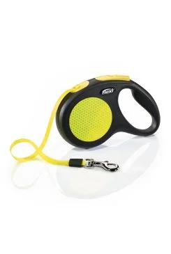 Vodítko FLEXI Neon pásek NEW M 5 m/25 kg