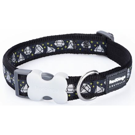 Obojek RD 15 mm x 24-36 cm - Diamond Black