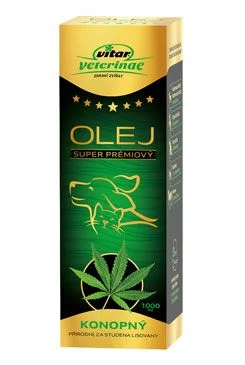 VITAR Veterinae Konopný olej 1000ml 5x