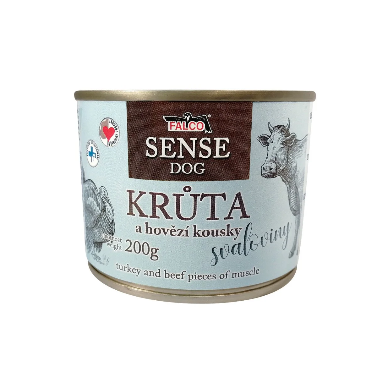 Falco FALCO SENSE DOG krůta a hovězí  200g