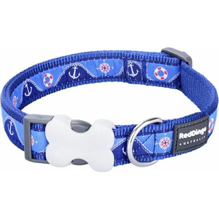 Obojek RD 12 mm x 20-32 cm - Nautical Dark Blue