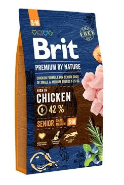 Brit Premium by Nature Senior S+M 8 kg