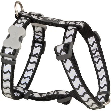 Postroj RD 20 mm x 45-66 cm - Ziggy Rfx - Černá