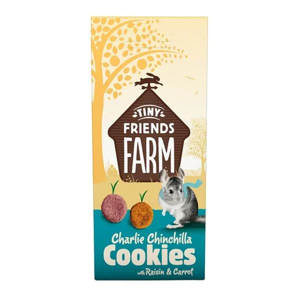 Supreme Tiny FARM Snack Charlie Cookies - činčila 120 g