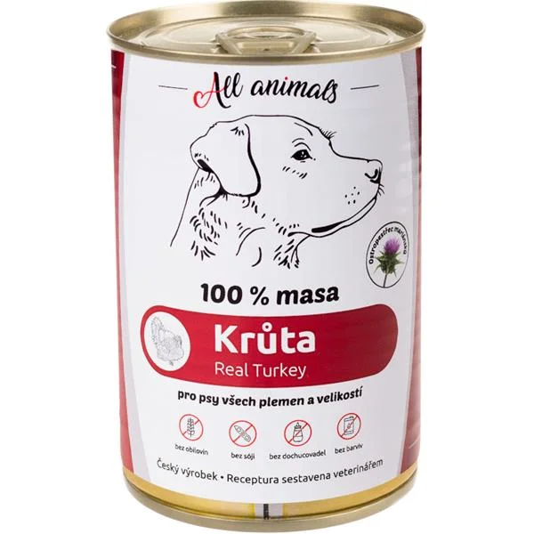 All Animals DOG Krůtí mleté 400g