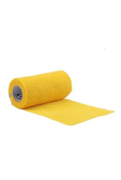 KRUUSE Obinadlo elast. Vet-Flex 10cm x 4,5m žluté Kruuse 1ks