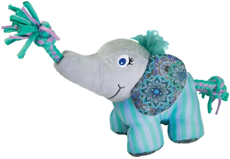 Hračka textil Knots slon Kong S/M