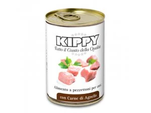 KIPPY Dog kousky v omáčce - jehně 400g/24kart.