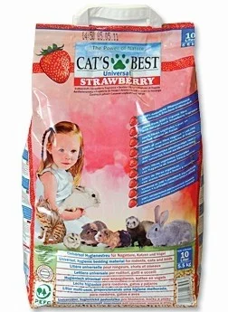 Cats Best UNIVERSAL JAHODA pelety 10 l/ 5,5 kg