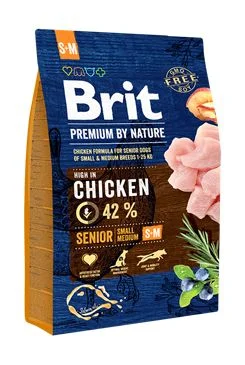 BRIT Premium by Nature Senior S+M 3 kg