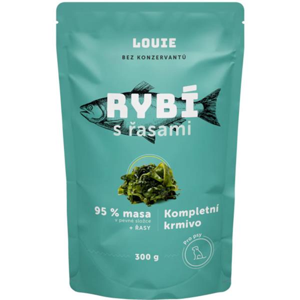 Louie Kompletní krmivo rybí s řasami pro psy