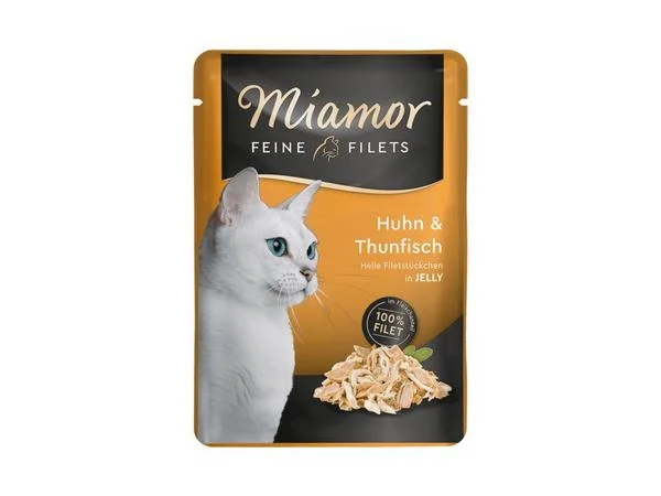 Miamor Cat Filet Kapsa Kuře+Tuňák 100 g