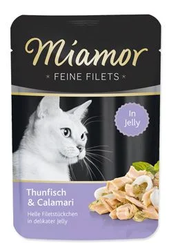 Miamor Cat Filet Kapsa Tuňák+Kalamáry 100 g
