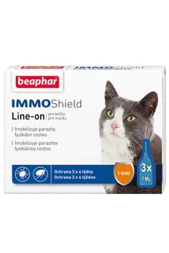 BEAPHAR Line-on IMMO Shield pro kočky 3 ml