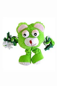 Hračka pes Monster Friend zelený plyš 21 cm