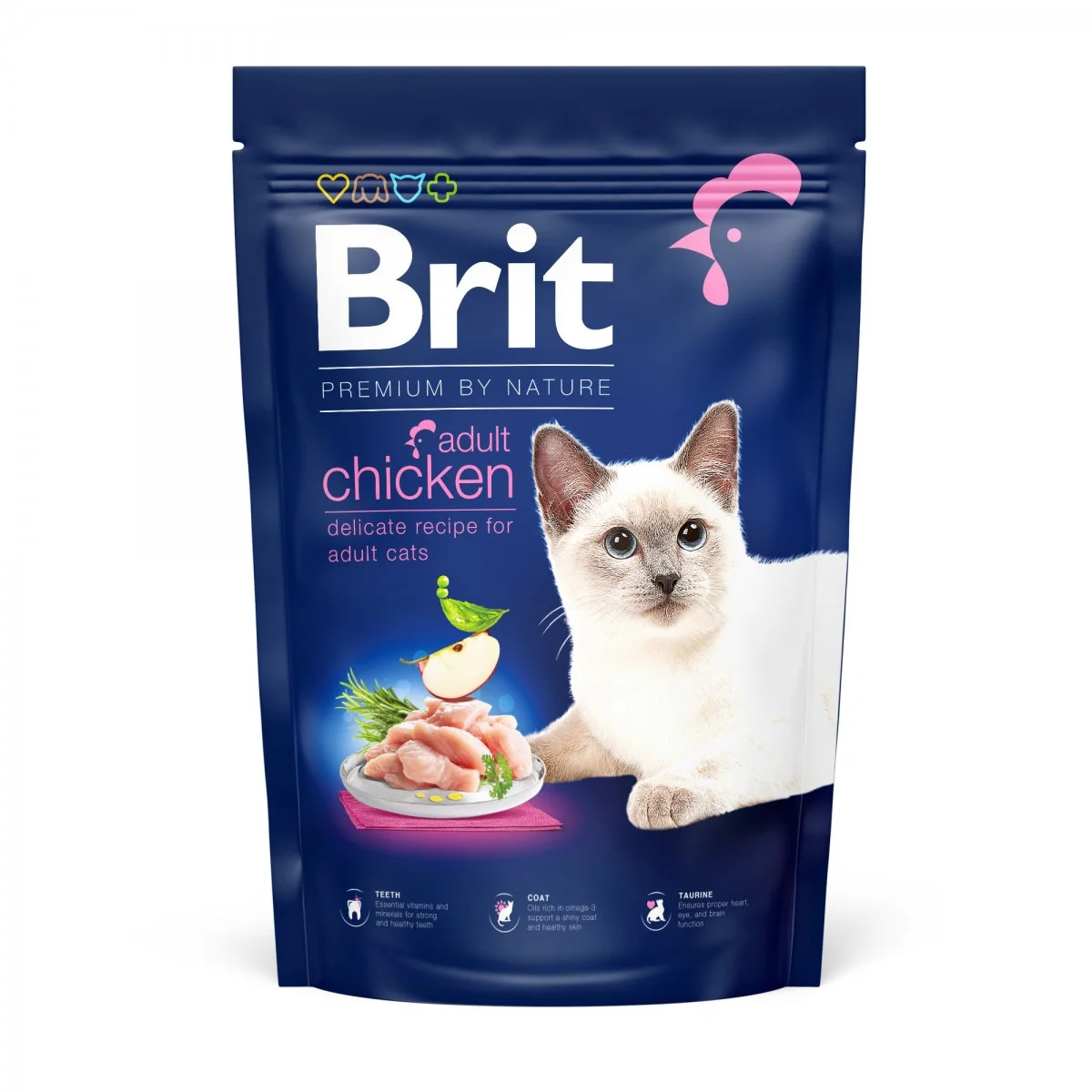 BRIT Premium by Nature Cat Adult Chicken 1,5 kg