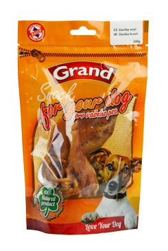 GRAND Suš. Mňamka vepř.záušky 100 g