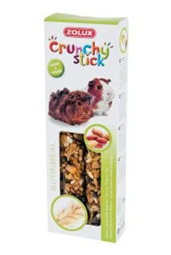 Pochoutka CRUNCHY STICK arašídy/oves pro morče Zolux 1 ks