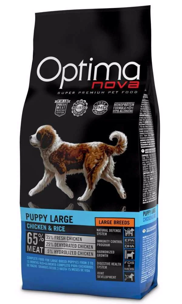 OPTIMAnova dog PUPPY LARGE 12 kg