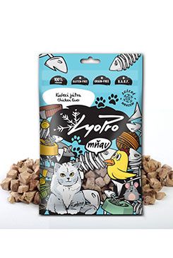 Lyopro mňau poch. mrazem sušené Kuřecí játra 50g 50g