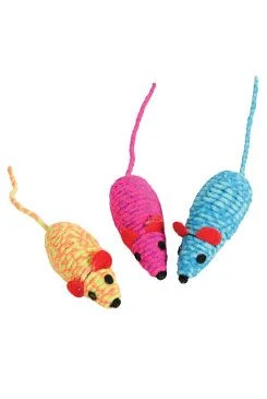 Hračka kočka Elastic mouse mix barev Zolux 1 ks