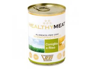 HEALTHY MEAT Dog králík & rýže 400g/24kart.