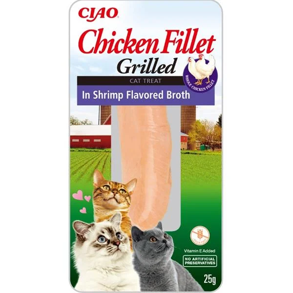 Churu Cat Chicken Fillet in Shrimp Flavored Broth 25g